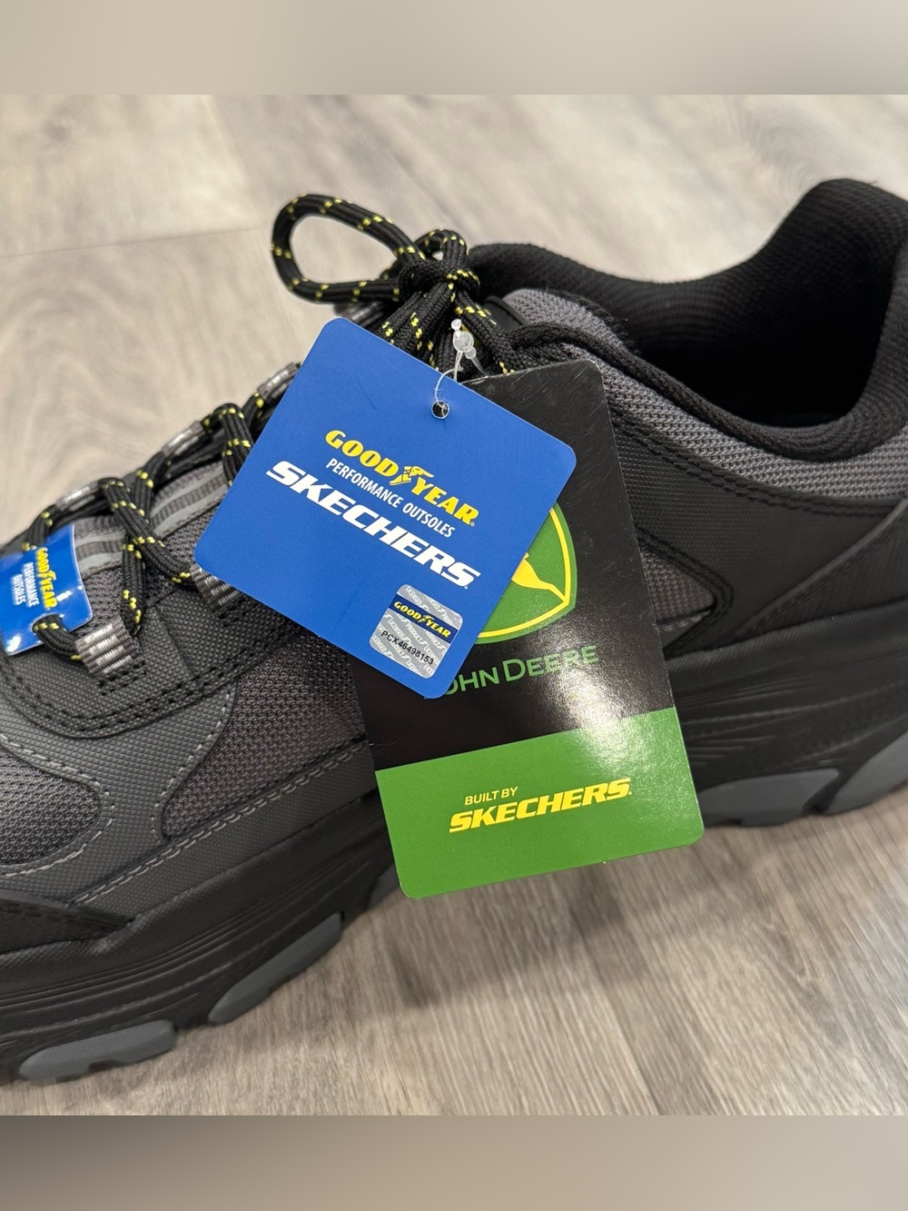 Skechers X John Deere D’Lux Trekker Relaxed Fit Soundguard Hiking Trail Shoes - Picture 9 of 10